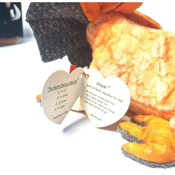 Ty beanie babies lot of 4 Two with tags plus an additional 2 other TY'S - Picture 10 of 12